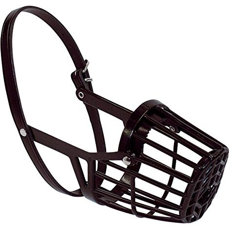 Arppe 1810010709 Muselière Panier en Plastique, Taille 7, Noir