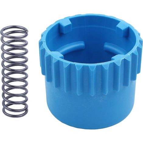 Bouton de choc et ressort pour tête de coupe Husqvarna T35 537185801 pièce, bouton de choc de coupe, ressort (1/5)