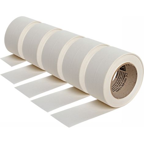 Lot de 5 bandes joint papier kraft Semin pour réaliser les joints des plaques de pâtre en association avec un enduit - 23 m sous blister (1/5)