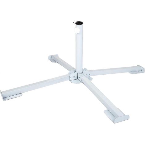 Base pliable pour parasol de jardin 25/32 mm
