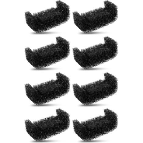 8X Filtre Fontaine Eau Chat Animal Mousse éponge Moteur Filtration Distributeur Abreuvoir Noir