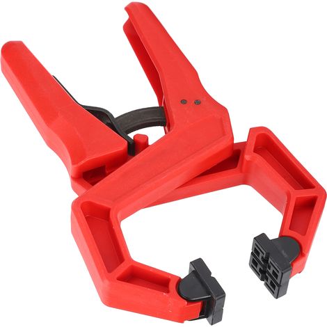 Serre-joint à cliquet dégagement rapide plastique technique établi menuiserie 50mm main ergonomique 1pc (1/5)