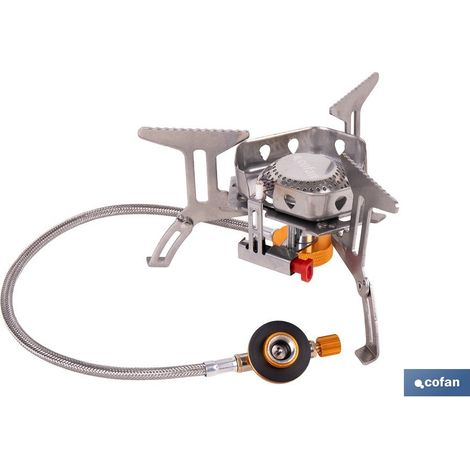 Brûleur de gaz portable pliable 15 x 15 x 11 cm (1/4)