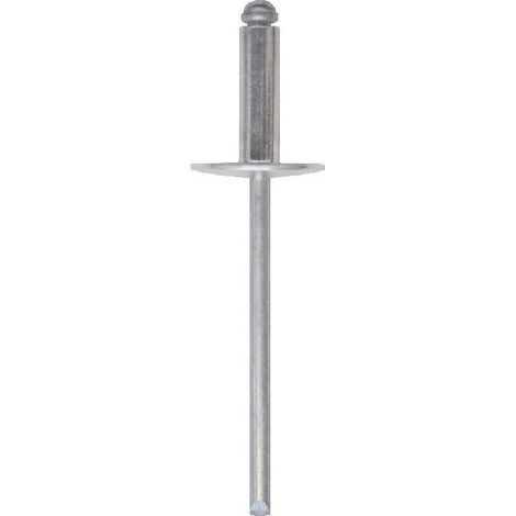 RIVETTO A STRAPPO IN ALLUMINIO 4,0 x 13 - Ø testa 10 cf. 500 pz (1/2)