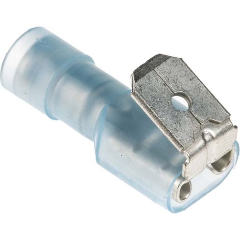 Cosse faston RS PRO, Isolé, Bleu (1/3)