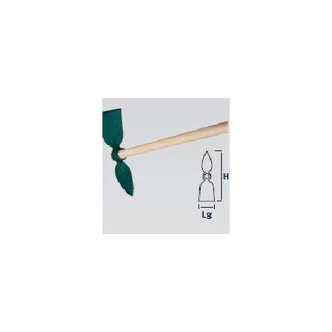Serfouette forgée panne et langue 30 cm LEBORGNE - 311301