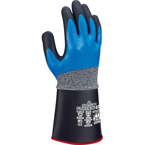 S-TEX 376SC ANTI-TEX Protection Grove. Dimensione 8 (per 6)