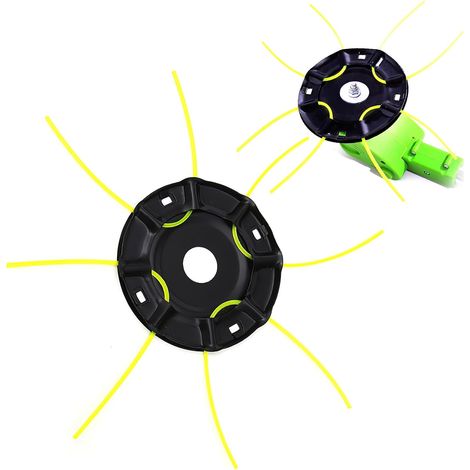 Adatto per utensili potenti Testina per decespugliatore - doppio filo - bobina in nylon per tagliasiepi - lame per tosaerba (1/5)