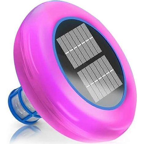 Ioniseur solaire de piscine amélioré, ioniseur de piscine en cuivre, veilleuse LED à commutation automatique, flotteur d'ionisation pour piscine, nettoyeur de piscine automatique (1/5)
