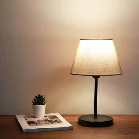 Lampada da tavolo, lampada da comodino, luce da soggiorno Lamp 1 x E 27 Max 40 W (1/3)