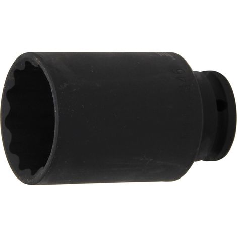 Llaves de vaso impacto 12 caras  entrada 12,5 mm (1/2")  46 mm (1/2)