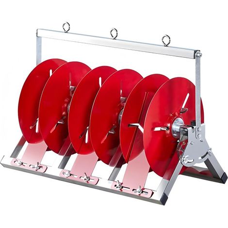 Enrouleur de Câble à 3 Roulements, Support d'enrouleur de Câble Enrouleur de Câble en Acier Inoxydable, Enrouleur de Tuyau d'arrosage, Enrouleur de Câble, 522835cm (1/5)