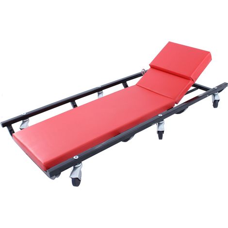 100 cm Montageliege Montagerollbrett Werkstattliege Rollliege Liege Rollbrett (1/5)