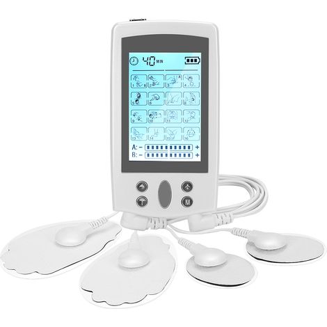 Appareil de physiothérapie TENS multifonctionnel, stimulateur musculaire, masseur à impulsions pour soulager la douleur (1/5)