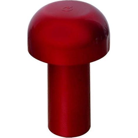 Lampe de table LED champignon 3W (rouge) (1/5)