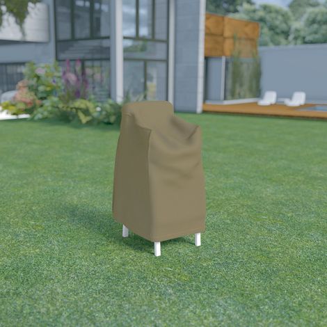 Funda protectora de poliéster para silla apilada - 70 x 70 x 110 cm - 90 g/m2 NORTENE (1/10)