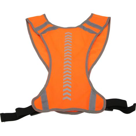 Gilet de sécurité haute visibilité ajustable, veste réfléchissante pour course, jogging, marche, vélo (1/5)