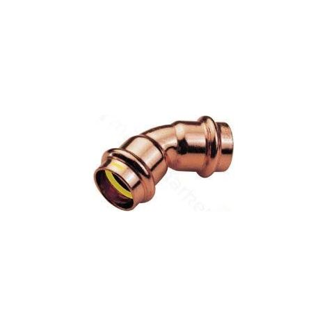 Accesorio de conexión de gas ibp copper elbow fitting 45 grados hembra hembra