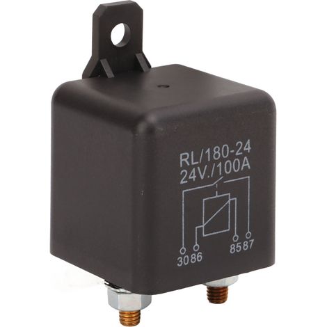 Relais de démarreur, interrupteur de charge et d'isolation de batterie pour démarreurs de voitures, motos et moteurs GPS 24 V (1/5)