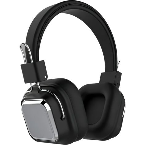Casque Bluetooth supra-auriculaire SODO - Bluetooth 5.7, 3 modes audio, batterie 400 mAh, réduction de bruit, design premium - Noir (1/5)