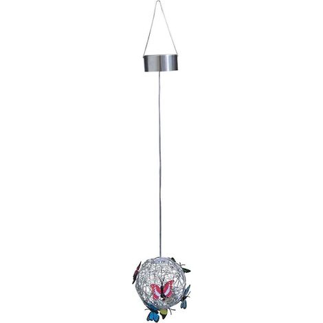 lampe Suspension Papillon De Jardin Solaire (lumire Blanche), Lampe Suspension Papillon Solaire Lampe Suspension Papillon Tanche Suspension Pap (1/5)