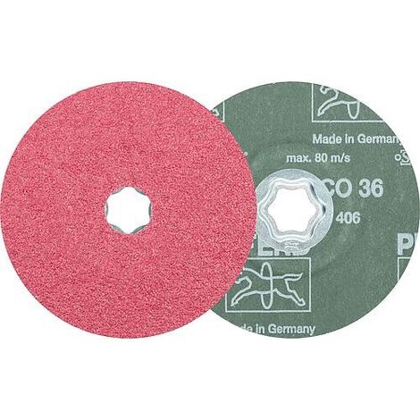 Disques fibre CC-FS 125 CO 36 - PFERD - 64192103 (1/4)