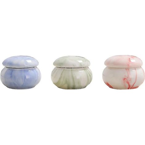 Lot de 3 pots à baume en céramique (1/3)