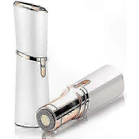 Smooth Facial Hair Remover for Women, Compact Lipstick-Style Shaver for Fine Hair and Quick Touch-Ups (1/3)