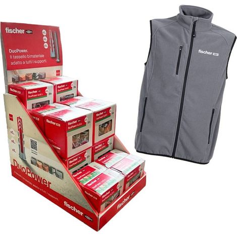ESPOSITORE TASSELLI NYLON CON VITE 'DUO POWER' totale 700 pezzi