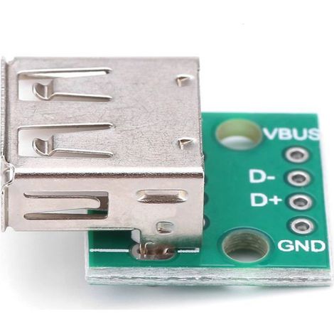 Carte De Dérivation USB - USB Type A Femelle 4 Broches - Pour Alimentation Bricolage Et Prototype Électronique - 10 Pièces (1/5)