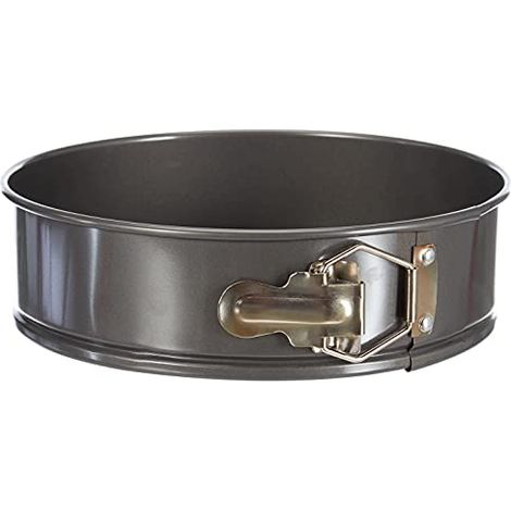 Quid Sweet GreY 7559003 Stampo da forno rotondo, apribile, grigio scuro, 22 cm (1/4)