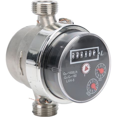 LXH-8 1/2 Household Cold Water Meter with Free Accessories (Direct Drinking Water Meter/Pure Water Meter/High Precision Water Meter/High Sensitivity Water Meter/Remote Transmission Water Meter) (1/5)