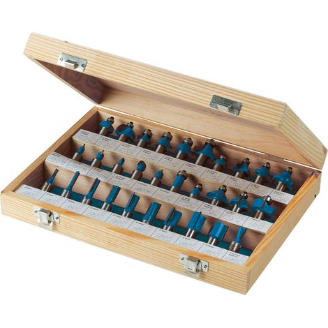 Hartmetall-Fräser 1/2 Zoll Set 30-tlg.