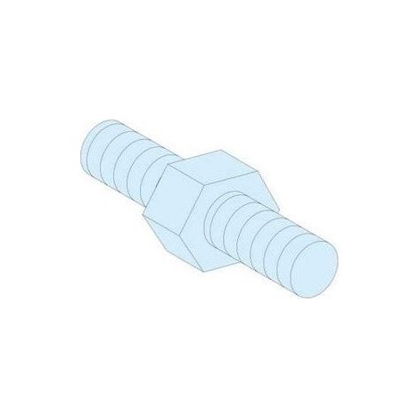 Lot de 4 entretoises hexagonales hauteur 9mm filetage M5 SCHNEIDER ELECTRIC 03185 (1/3)