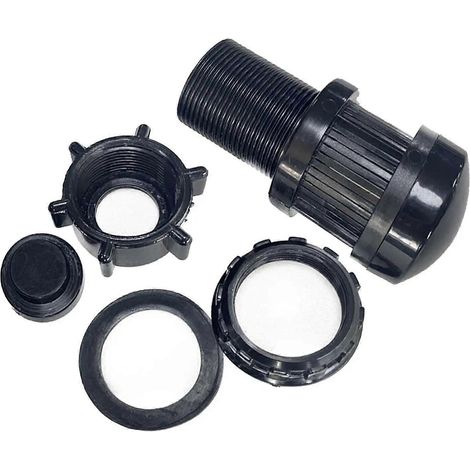 Ensemble de bouchon de vidange pour filtre à sable, vanne de vidange, kit de remplacement pour accessoires de réservoir à sable de spa et piscine (1/5)