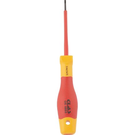 Tournevis fente isole 2.5x75- OE 0885 - CLAS Equipements (1/3)