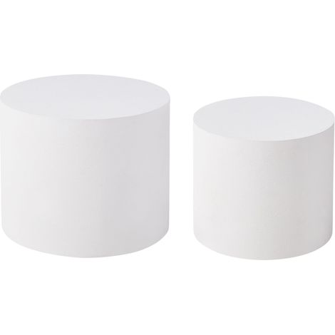 Couchtisch 2er Set MANTI Weiß