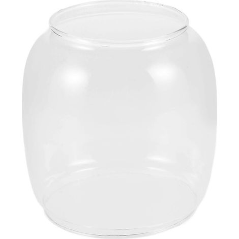 Abat-jour de rechange en verre transparent pour lampe à pétrole, cheminée de lampe à pétrole, bougeoir vintage, globes de rechange pour lampe à pétrole (1/5)