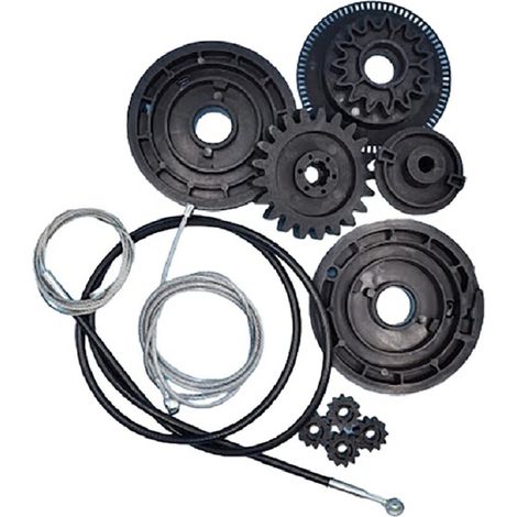 kit de réparation de rail pour système de verrouillage de porte coulissante électrique