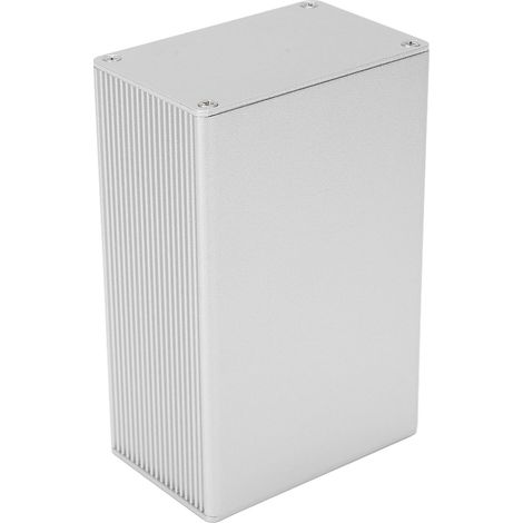 Wasserdichtes, silber sandgestrahltes Aluminium-Projektgehäuse, elektronisches Schutzgehäuse für Leiterplatten (1/5)