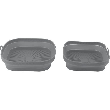 de 2 tapis de cuisson en silicone réutilisables et pliables (1/5)