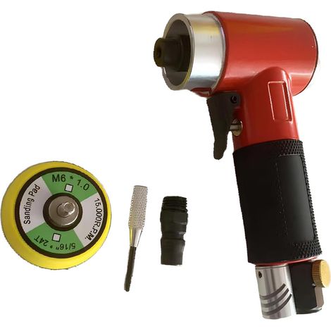 Polisseuse pneumatique de 5,1 cm avec design excentrique homocentrique broyeurs excentriques pour un meulage et un cirage avant efficaces (1/4)