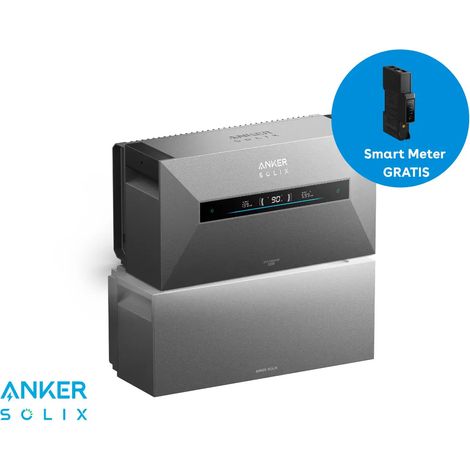 Anker SOLIX Solarbank MAX AC + 1× BP7000 kit Plug & Play 14 kWh