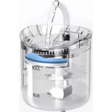 Automatischer Trinkbrunnen für Katzen, 2 l, intelligenter Wasserspender mit konstanter Temperatur und automatischer Zirkulation für Katzen und Hunde