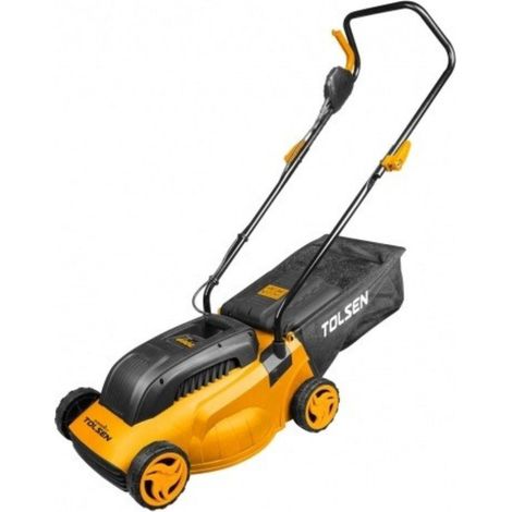 Tosaerba Elettrico 1300w A Spinta Con Sacco 30l E 3 Altezze Di Taglio