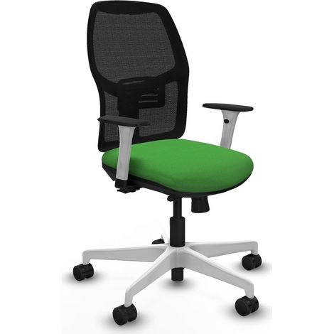 Chaise de bureau piqueras y crespo Alfera blanche 120 kg (1/2)