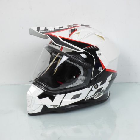 Casque pour moto cross polycarbonate taille XXL Nox N312 CROW (1/4)