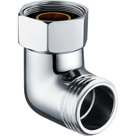 Deva Exposed Brass Outlet Elbow For Showers - Chrome (1/2)