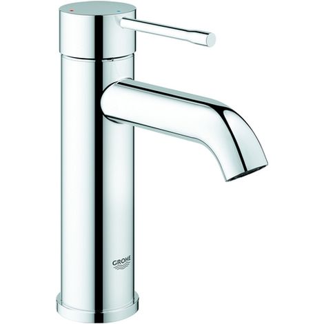Grohe Essence New - Waschtisch Einhebelmischer mit Pusch-Open Auslauf, verchromt 23797001 (1/2)