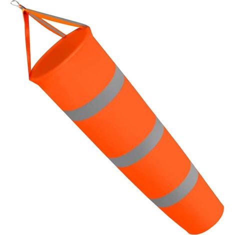 BEBUSINGOTO Windsack, Outdoor-Windsack, 80 cm reflektierender Windsack, Windrichtungsanzeiger-Windsack, für Flughafen, Garten (1/5)